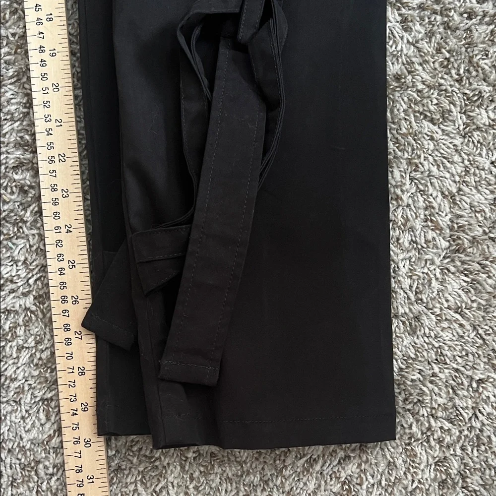 NWT MANIERE DE VOIR Carpenter Cargo Trousers Black Pants in Size 4 - Picture 15 of 16